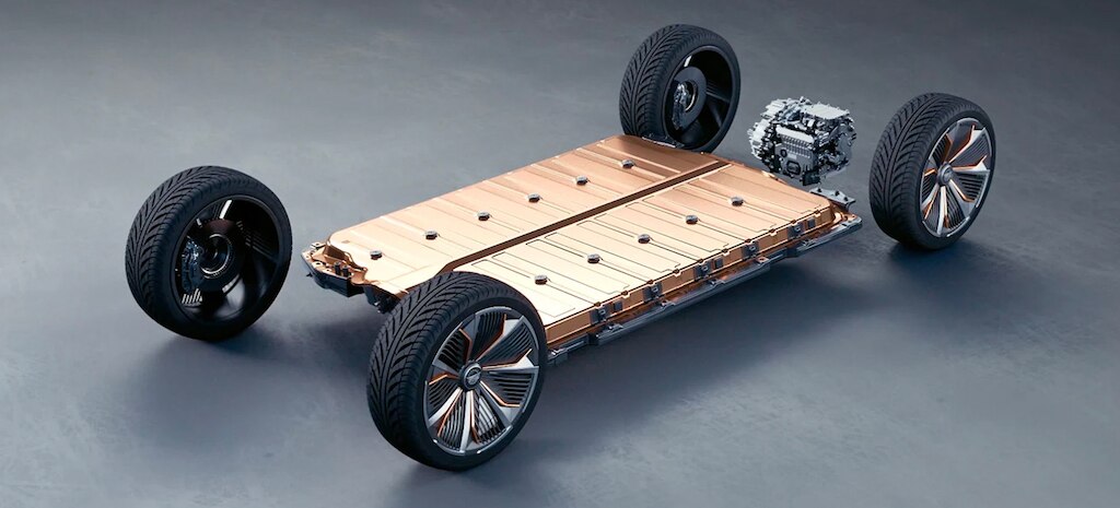 Cadillac Lyriq con nueva batería Ultium que permite la distribución del peso en casi 50/50