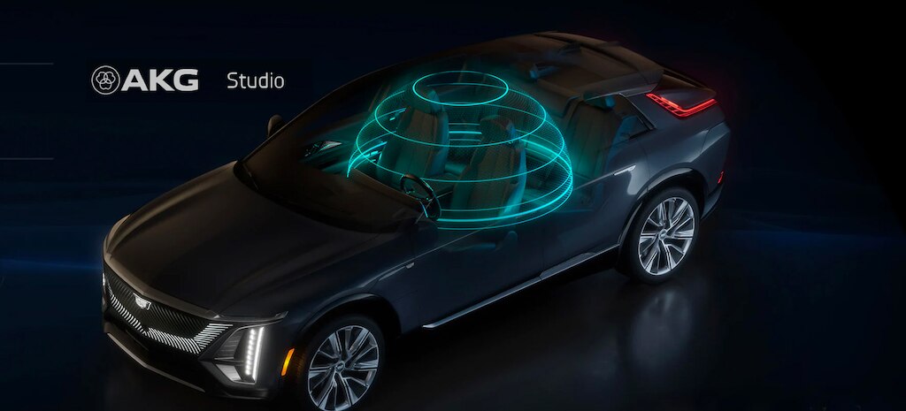 Sistema de audio AKG con 19 bocinas en la nueva Cadillac Lyriq